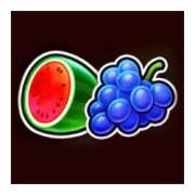 El símbolo Sandía, uvas en Blazing Wins 5 lines