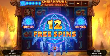 Chief Hawk's Spirit Walk: Tiradas gratuitas y/o re-giros