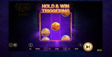 Coins of Ra Hold&Win: Tiradas gratuitas y/o re-giros