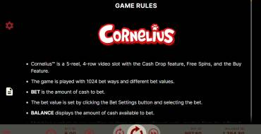 Cornelius: Reglas