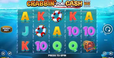 Crabbin' for Cash: Extra Big Catch: Máquina tragaperras