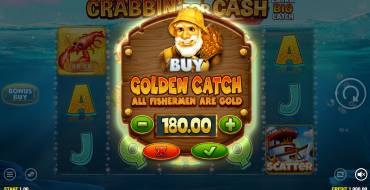 Crabbin' for Cash: Extra Big Catch Jackpot King: Características únicas