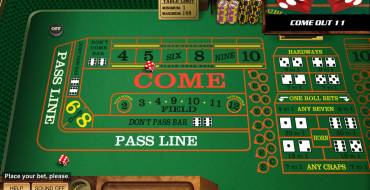 Craps Betsoft: Características