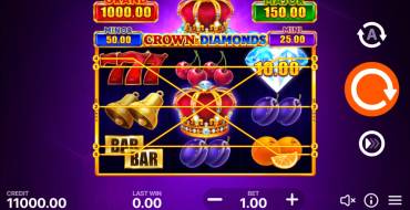 Crown and Diamonds: Hold and Win: Máquina tragaperras