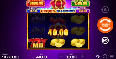 Crown and Diamonds: Hold and Win: Ganancias