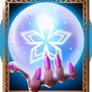 Crystal Queen’s Coins: Bola de cristal