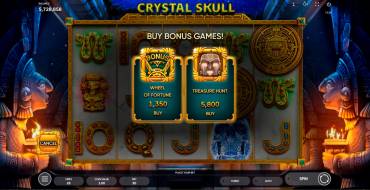 Crystal Skull: Juegos de bonificación