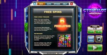 Cyberslot Megaclusters: Giros gratis