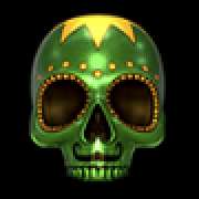 El símbolo Cráneo verde en Dia De Los Muertos 2