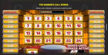 Deal or no Deal: The Banker's Call: Juegos de bonificación