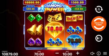 Diamonds Power: Hold and Win: Ganancias