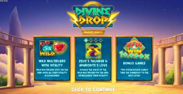 Divine Drop: Características únicas