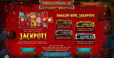 Dragon Kings: Bote progresivo