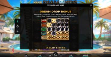 Dream Drop Diamonds: Juegos de bonificación