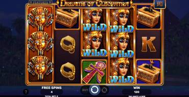 Dreams Of Cleopatra: Tiradas gratuitas