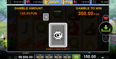 Easter Frog: Juego de riesgo