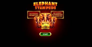 Elephant Stampede: Máquina tragaperras