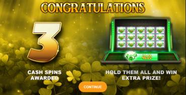 Emerald Bounty 7s Hold and Win: Juegos de bonificación