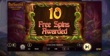 Enchanted: Forest of Fortune Hold&Win: Tiradas gratuitas y/o re-giros