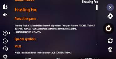 Feasting Fox: Reglas