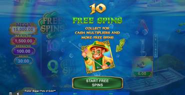 Fishin’ BIGGER Pots of Gold: Giros gratis