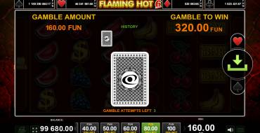 Flaming Hot 6 Reels: Juego de riesgo