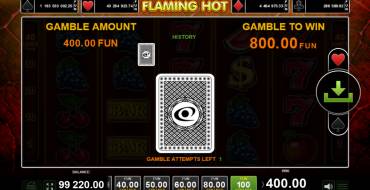 Flaming Hot: Juego de riesgo