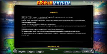 Football Mayhem: Reglas