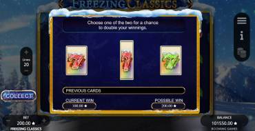 Freezing Classics: Juego de riesgo