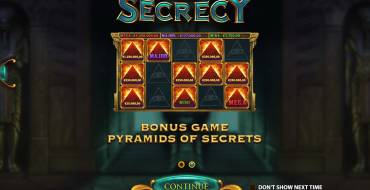 Gods of Secrecy: Juegos de bonificación