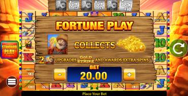 Gold Strike Bonanza Fortune Play: Características únicas