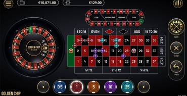 Golden Chip Roulette: Ruleta Golden Chip