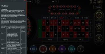 Golden Chip Roulette: Reglas