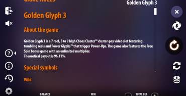 Golden Glyph 3: Reglas