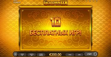 Golden Ox: Tiradas gratuitas y/o re-giros