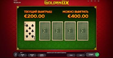 Golden Ox: Juego de riesgo