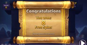 Golden Scrolls: Giros gratis