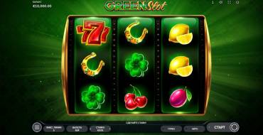 Green Slot: Máquina tragaperras