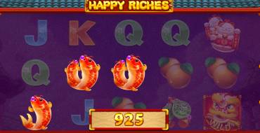 Happy Riches: Ganancias