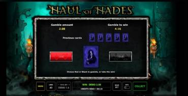 Haul of Hades: Juego de riesgo