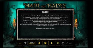 Haul of Hades: Reglas