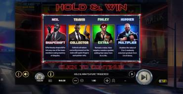 Heist: Bank Rush - Hold&Win: Tiradas gratuitas y/o re-giros