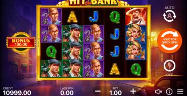 Hit the Bank: Hold and Win: Máquina tragaperras