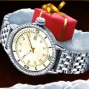 Holly Jolly Cash Pig: Reloj de plata