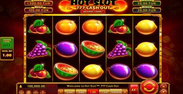 Hot Slot: 777 Cash Out: Máquina tragaperras