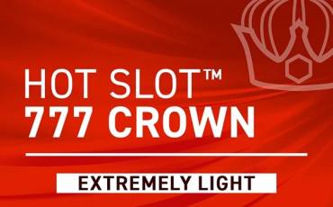 Hot Slot: 777 Crown Extremely Light tragamonedas online