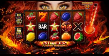 Hot to Burn – 7 Deadly Free Spins: Máquina tragaperras