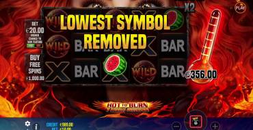 Hot to Burn – 7 Deadly Free Spins: Características especiales