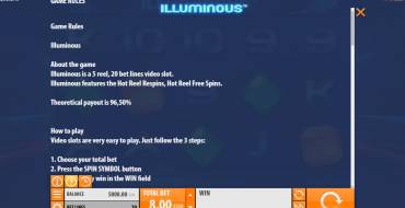 Illuminous: Reglas