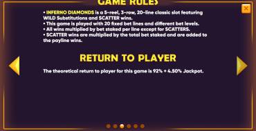 Inferno Diamonds: Reglas